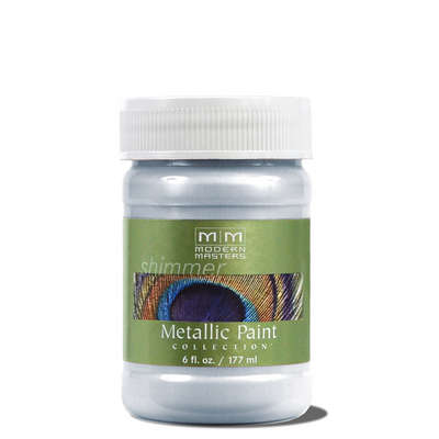 ME150 6 oz. Silver Metallic Paint