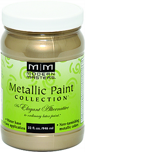1 Qt Modern Masters ME206 Champagne WB Decorative Metallic Paint