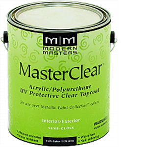 Semi-Gloss Clear Water-Based Protective Coating Exterior and Interior 1 gal