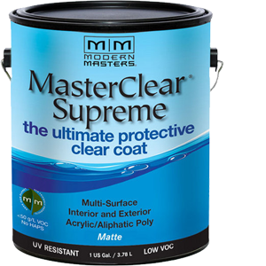 MCS901GAL 1 Gal. Matte Masterclear Supreme Protective Clear Coat