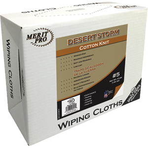 623 Box Desert Storm Cotton Knit Wiping Cloth