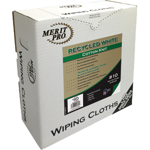 99139 Recycled White Cotton Knit Wiping Cloth