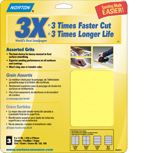 2624 9 x 11 in. 320 Grit Sandsheet
