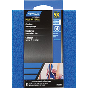 82080 5 x 60 Grit Contour Sanding Pads