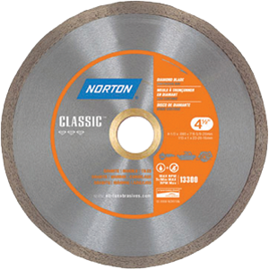 2793 4 x 22 mm. Diamond Blade Wet Or Dry Continuous Rim