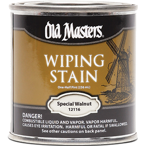 Picture of Old Masters 12116 0.5 Pint. Special Walnut Wiping Stain- 240 Voc