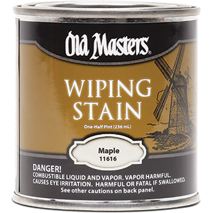 Picture of Old Masters 11616 0.5 Pint. Maple Wiping Stain- 240 Voc