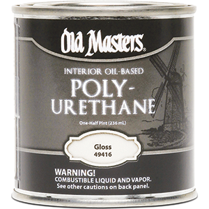Picture of Old Masters 49416 0.5 Pint. Gloss Poly Plastic Polyurethane