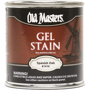 81416 0.5 Pint. Spanish Oak Gel Stain