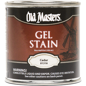 81316 0.5 Pint. Cedar Gel Stain