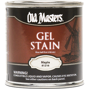 81216 0.5 Pint. Maple Gel Stain