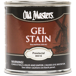 80516 0.5 Pint. Provincial Gel Stain