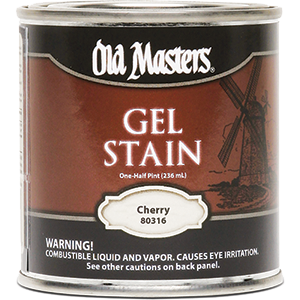 80316 0.5 Pint. Cherry Gel Stain