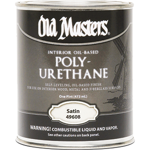 Picture of Old Masters 49608 1 Pint. Satin Oil Based Polyurethane