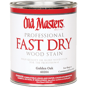 Picture of Old Masters 60204 Golden Oak Fast Dry Wood Stain - 1 Quart