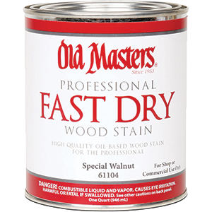 61104 Special Walnut Fast Dry Wood Stain - 1 Quart
