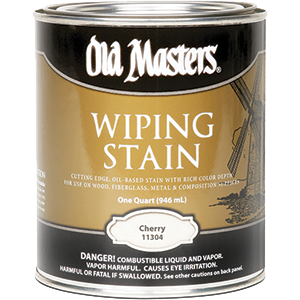 Picture of Old Masters 11304 Cherry Wiping 240 Voc Stain - 1 Quart