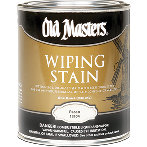 12904 Pecan Wiping 240 Voc Stain - 1 Quart