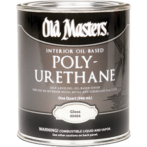 49404 Gloss Oil Based Polyurethane - 1 Quart
