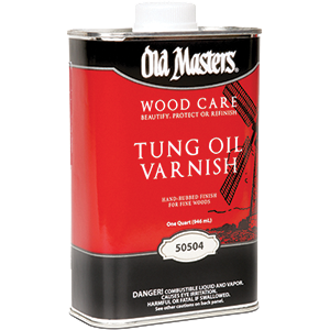 50504 Tung Oil Varnish - 1 Quart