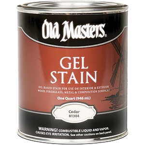 81304 Cedar Gel Stain - 1 Quart