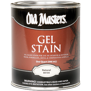 80104 Natural Gel Stain - 1 Quart