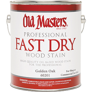 Picture of Old Masters 60201 Golden Oak Fast Dry Wood Stain - 1 Gallon
