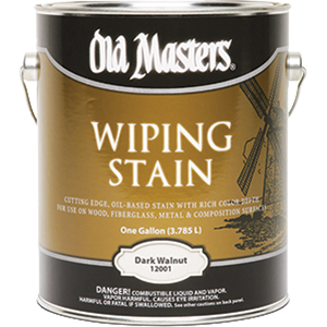 Picture of Old Masters 12001 Dark Walnut Wiping 240 Voc Stain - 1 Gallon