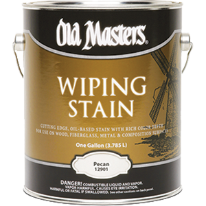 Picture of Old Masters 12901 Pecan Wiping 240 Voc Stain - 1 Gallon