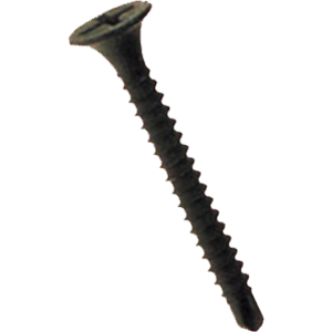 Drywall Screw, #6 x 1-5/8 in, Bugle Head Phillips Drive