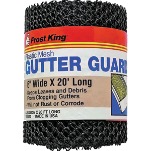 Thermwell VX620 Plastic Gutter Guard - 6 x 20 ft. Pack of 36