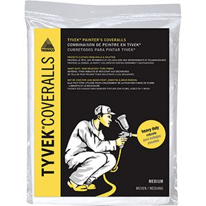 14121 No Elastic Tyvek Disposable Coveralls - Medium