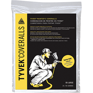 14124 No Elastic Tyvek Coveralls - 2 XL