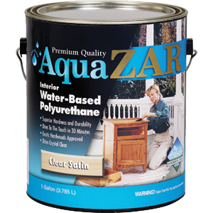 Picture of UGL 325 1 Gallon Aqua Zar Water Based Polyurethane - Satin