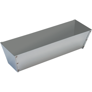 207 12 in. Stainless Steel Mud Pan 12 in.
