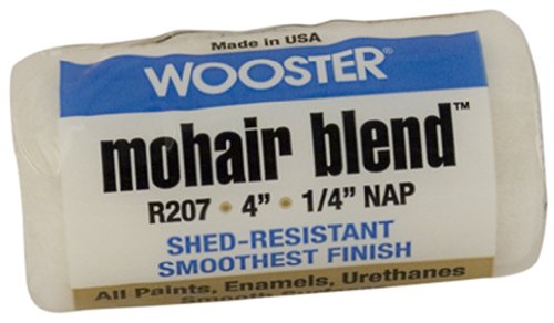 R207 4 in. Mohair Blend 0.25 in. Nap Roller Cover