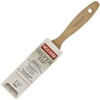 1-1/2" Varnish Soft, Silver CT Polyester Bristle, Paint Brush, Wood Handle