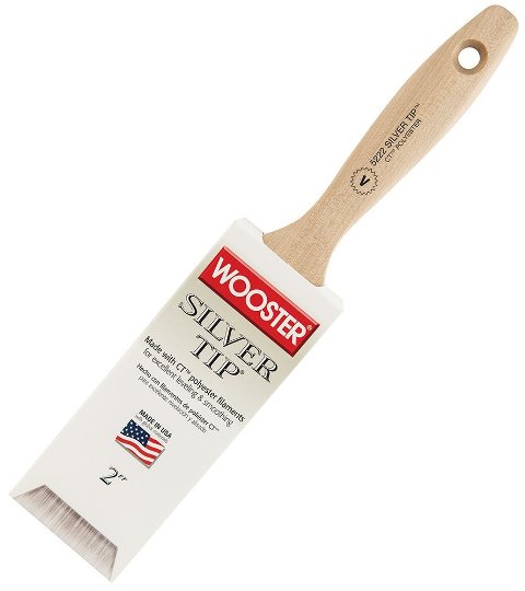 5222 2 in. Silver Tip Varnish Brush - Silver - 2 in.
