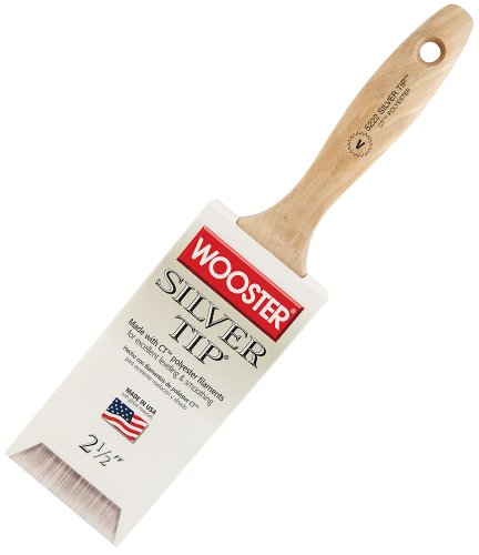 Picture of Wooster Brush Company 5222 2.5 in. Tip Varnish Brush - Silver
