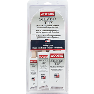 5229 Silver Tip Paint Brush Variety