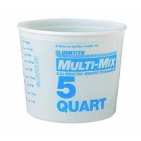 Picture of Leaktite 35103 5 Quart Multi Mix Container