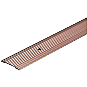 43874 1.25 x 73 in. Pewter Wide Fluted Seam Binder