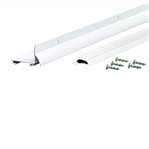 Md Building Products 6395 36 in. L-Shaped Door Bottom With Drip cap DCV56 - White