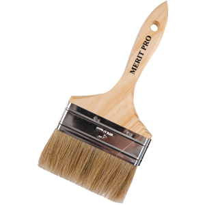29 4 in. White Bristle Double Thick Chip Brush - Pack of 2