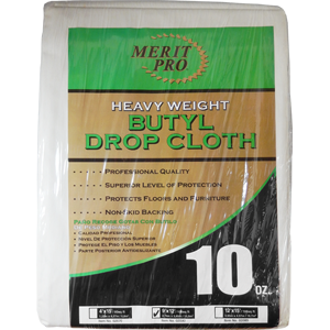 2085 12 x 15 ft. Heavy Weight Butyl Drop Cloth - 10 oz.