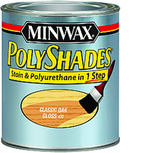 Picture of Minwax 21470 1 qt. Gloss Classic Oak 470 Polyshades