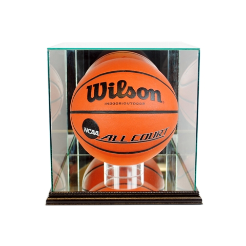 Picture of Perfect Cases BBR-B Rectangle Basketball Display Case- Black