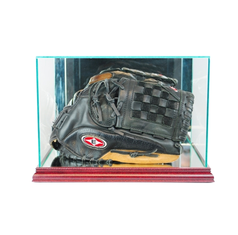 Picture of Perfect Cases BSBGLR-C Rectangle Baseball Glove Display Case- Cherry