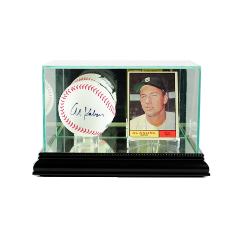 Picture of Perfect Cases CRDSB-B Card and Baseball Display Case- Black