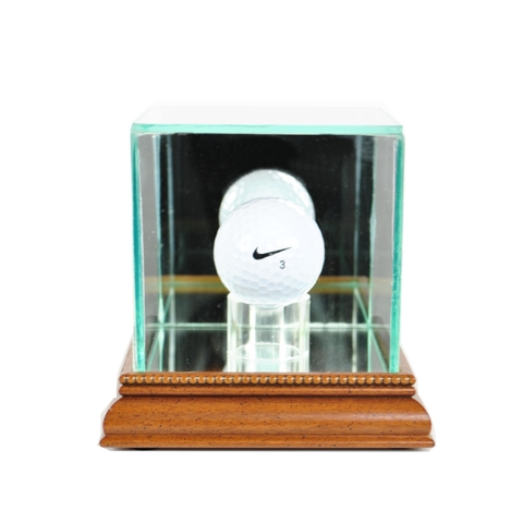 Golf Ball Display Case, Walnut